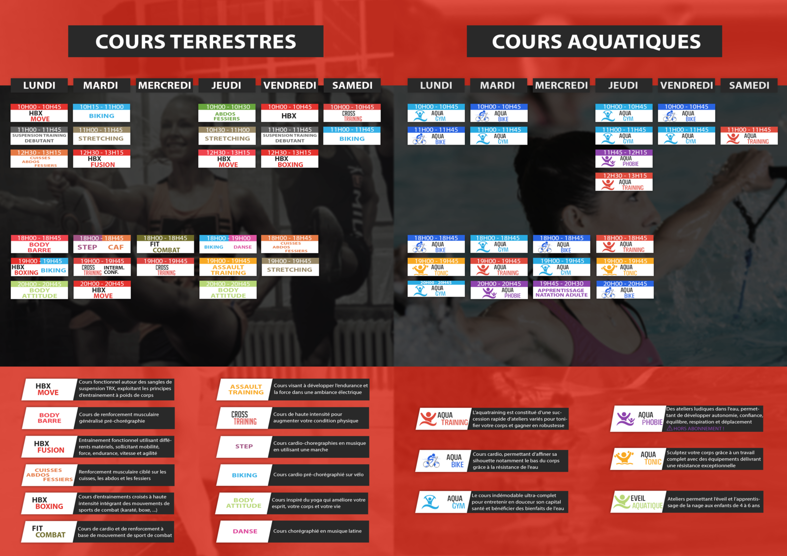 Formules abonnement salle de sport parthenay